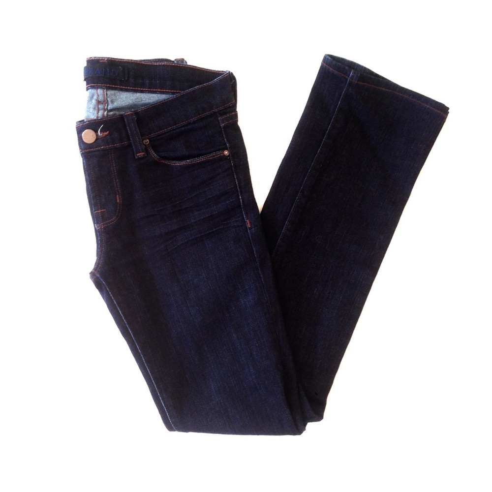 J Brand • cigarette leg dark blue jeans